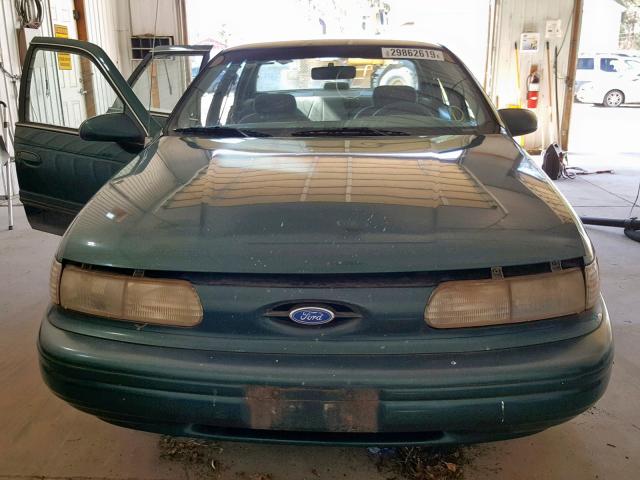 1FALP52U1RA246977 - 1994 FORD TAURUS GL GREEN photo 9