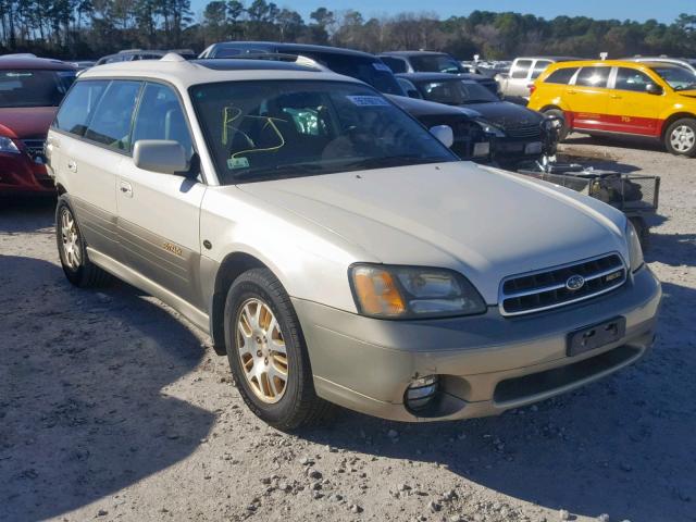 4S3BH806827617502 - 2002 SUBARU LEGACY OUT WHITE photo 1