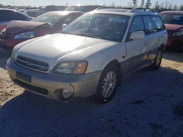 4S3BH806827617502 - 2002 SUBARU LEGACY OUT WHITE photo 2