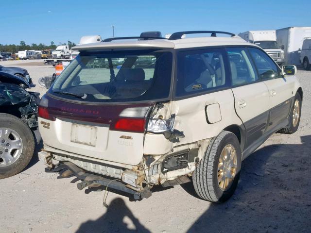 4S3BH806827617502 - 2002 SUBARU LEGACY OUT WHITE photo 4