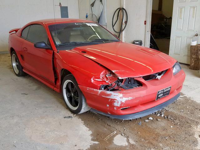 1FALP42X9VF186299 - 1997 FORD MUSTANG GT RED photo 1