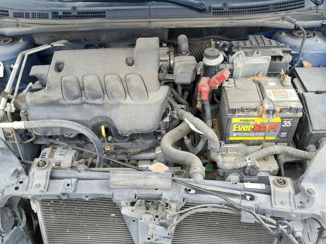 3N1AB6AP0BL684196 - 2011 NISSAN SENTRA 2.0 BLUE photo 7