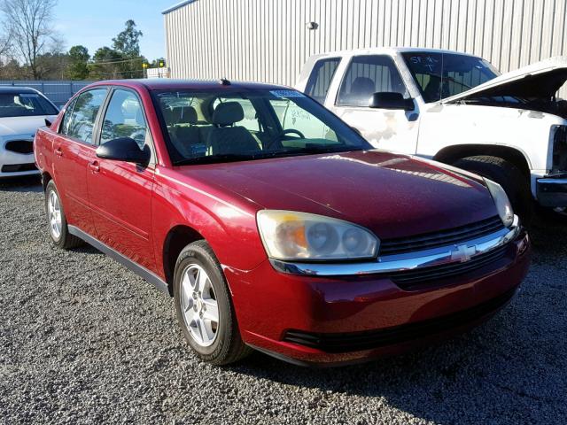 1G1ZT54844F139622 - 2004 CHEVROLET MALIBU LS BURGUNDY photo 1