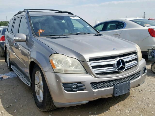 4JGBF71E67A145456 - 2007 MERCEDES-BENZ GL 450 4MA SILVER photo 1