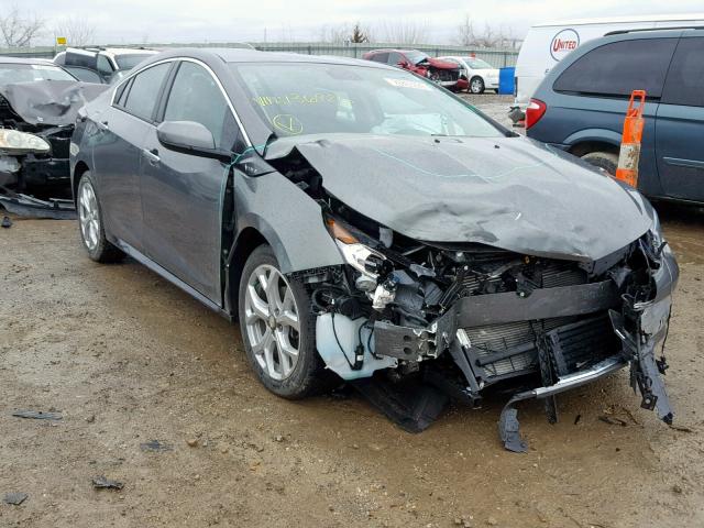 1G1RB6S55HU136926 - 2017 CHEVROLET VOLT PREMI GRAY photo 1