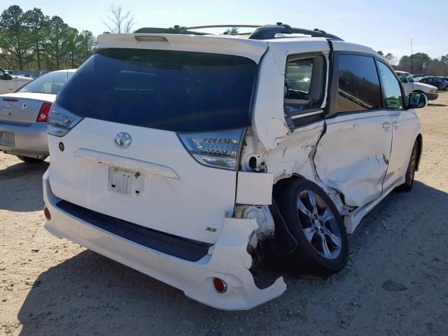 5TDXK3DC3BS160839 - 2011 TOYOTA SIENNA SPO WHITE photo 4