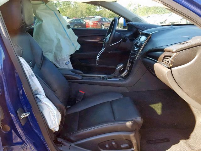 1G6AA5RA9E0108993 - 2014 CADILLAC ATS BLUE photo 5