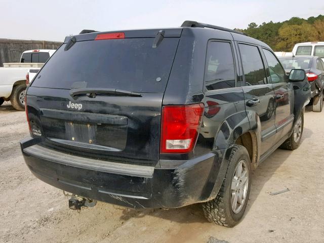 1J8GR48K27C540582 - 2007 JEEP GRAND CHER BLACK photo 4