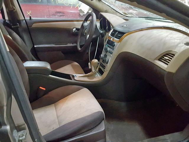 1G1ZC5E0XCF294876 - 2012 CHEVROLET MALIBU 1LT SILVER photo 5