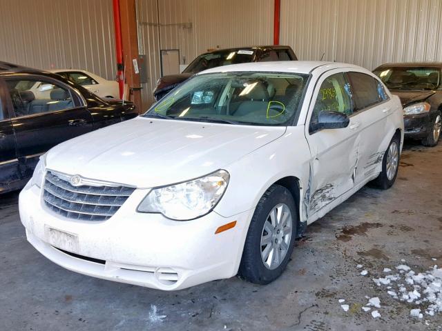 1C3LC46K98N277155 - 2008 CHRYSLER SEBRING LX WHITE photo 2