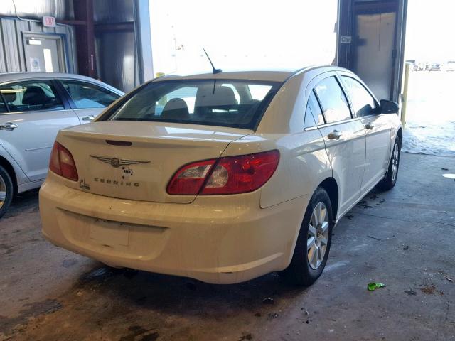 1C3LC46K98N277155 - 2008 CHRYSLER SEBRING LX WHITE photo 4