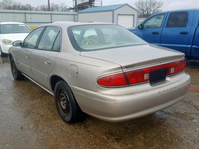 2G4WY55J4Y1216480 - 2000 BUICK CENTURY LI TAN photo 3