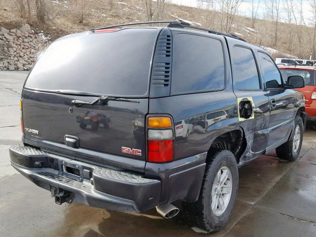 1GKEK63U74J294924 - 2004 GMC YUKON DENA CHARCOAL photo 4