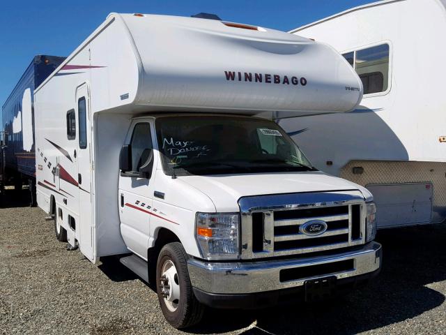 1FDWE3FS1JDC31338 - 2019 WINNEBAGO MOTORHOME WHITE photo 1