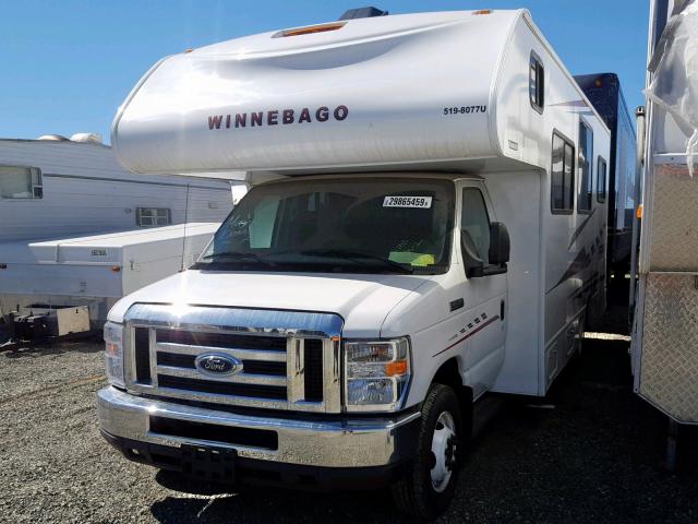 1FDWE3FS1JDC31338 - 2019 WINNEBAGO MOTORHOME WHITE photo 2