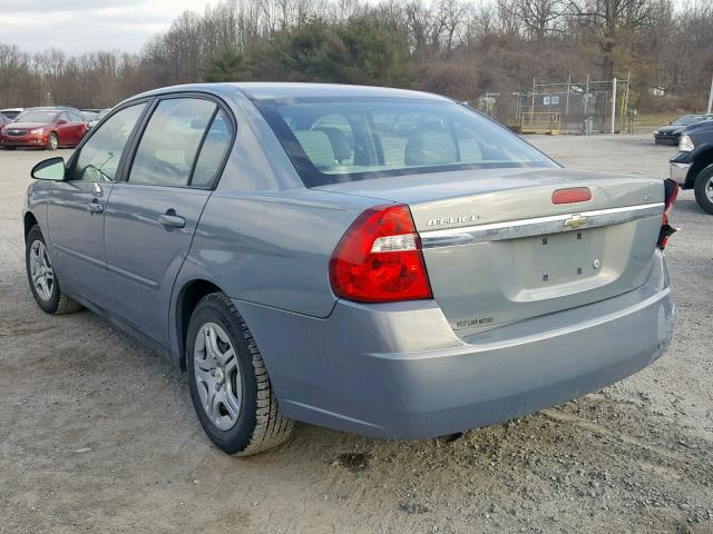1G1ZS57F57F271578 - 2007 CHEVROLET MALIBU LS BLUE photo 3