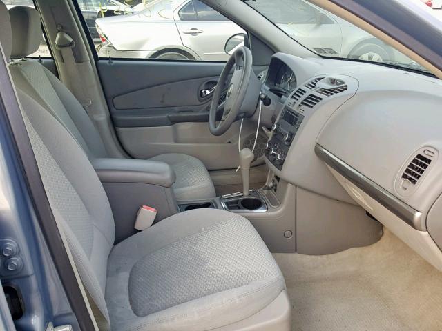 1G1ZS57F57F271578 - 2007 CHEVROLET MALIBU LS BLUE photo 5