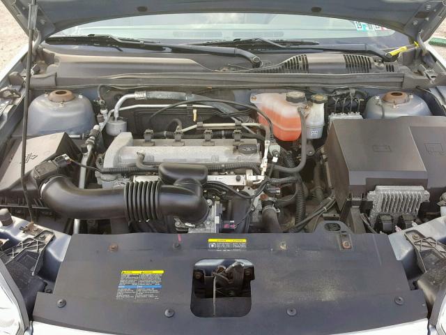 1G1ZS57F57F271578 - 2007 CHEVROLET MALIBU LS BLUE photo 7