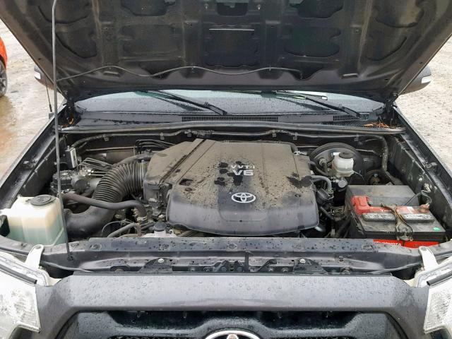 5TFTU4GN2CX022782 - 2012 TOYOTA TACOMA PRE GRAY photo 7