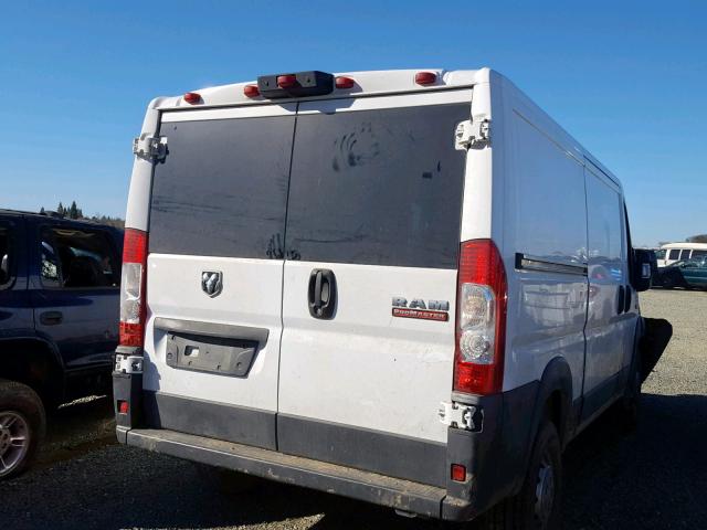 3C6TRVAG6HE531628 - 2017 RAM PROMASTER WHITE photo 4