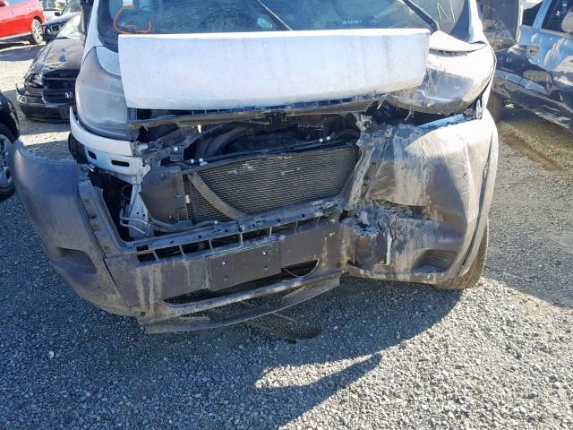 3C6TRVAG6HE531628 - 2017 RAM PROMASTER WHITE photo 7