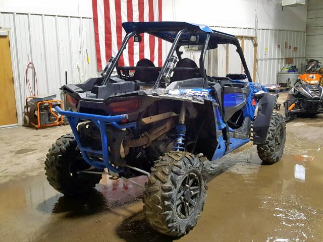 3NSVDE99XFF380921 - 2015 POLARIS RZR XP 100 BLUE photo 4