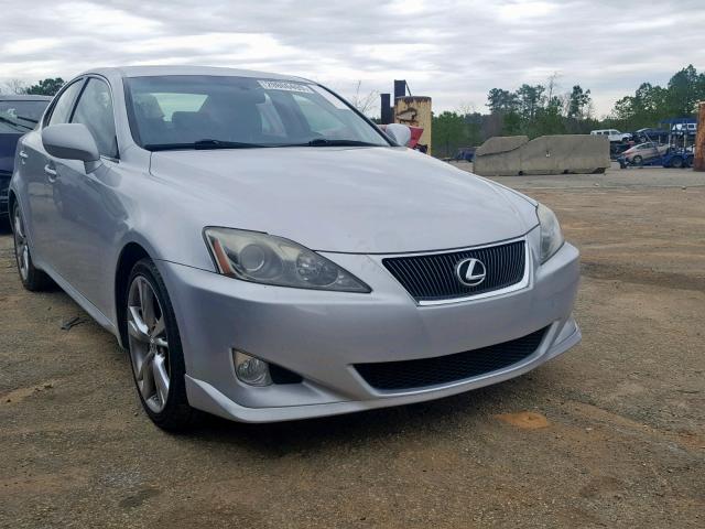 JTHBE262465010135 - 2006 LEXUS IS 350 SILVER photo 1