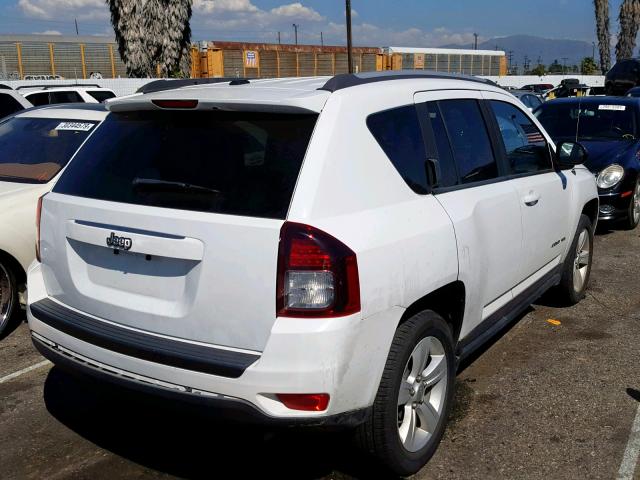 1C4NJCBA9GD567983 - 2016 JEEP COMPASS SP WHITE photo 4