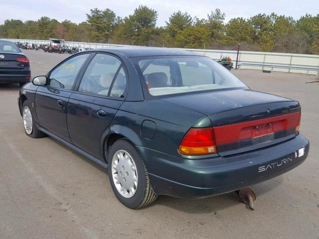 1G8ZK5271TZ382140 - 1996 SATURN SL2 GREEN photo 3