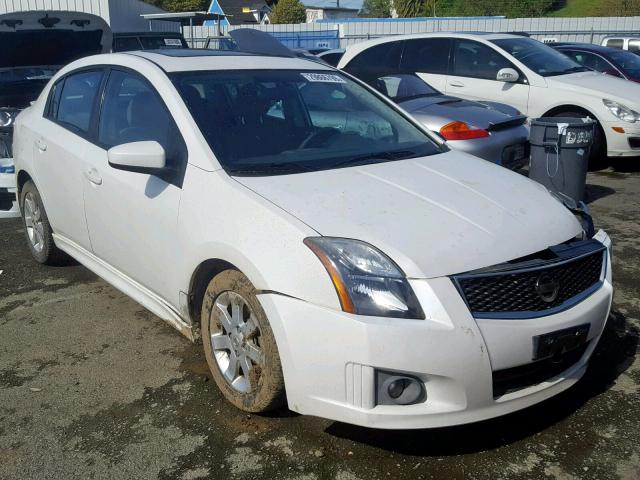 3N1AB6AP2AL652199 - 2010 NISSAN SENTRA 2.0 WHITE photo 1