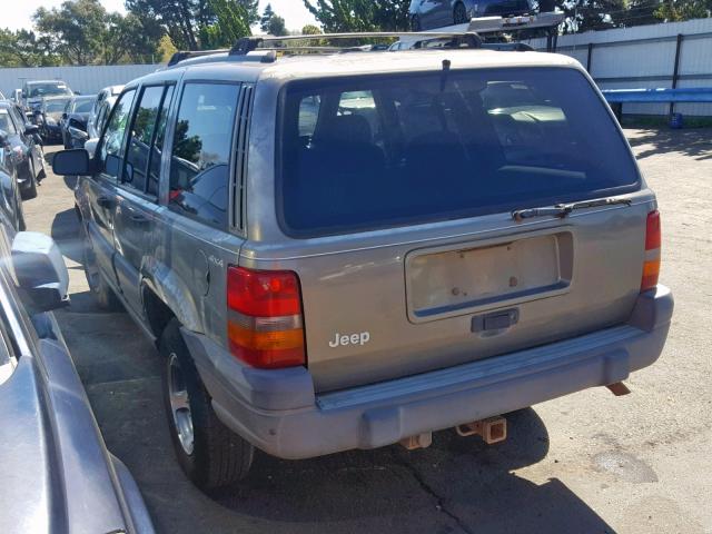 1J4GZ58S2TC161129 - 1996 JEEP GRAND CHER GRAY photo 3