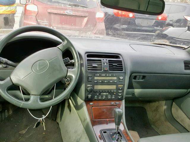 JT8BH22F5T0054380 - 1996 LEXUS LS 400 GREEN photo 9