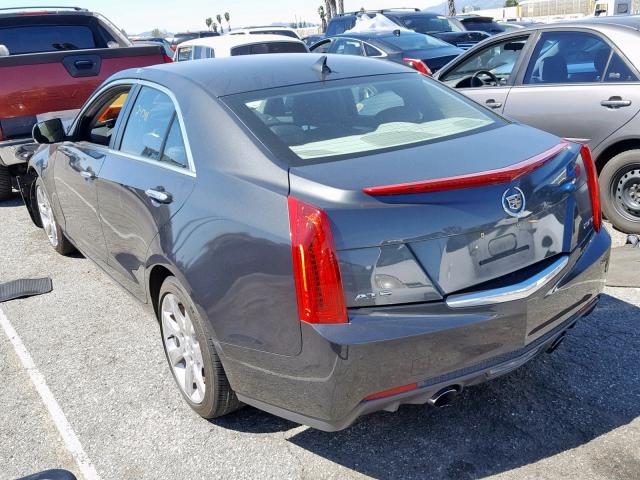 1G6AB5RX3E0186770 - 2014 CADILLAC ATS LUXURY CHARCOAL photo 3