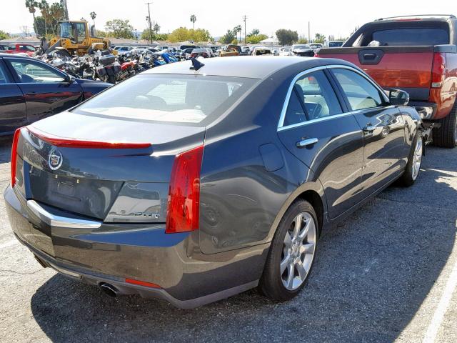 1G6AB5RX3E0186770 - 2014 CADILLAC ATS LUXURY CHARCOAL photo 4