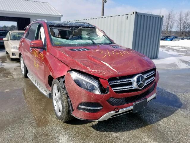 4JGDA5HB8JA998763 - 2018 MERCEDES-BENZ GLE 350 4M RED photo 9