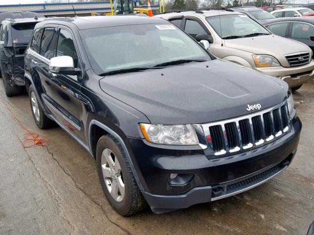 1J4RR5GT9BC562582 - 2011 JEEP GRAND CHER BLACK photo 1