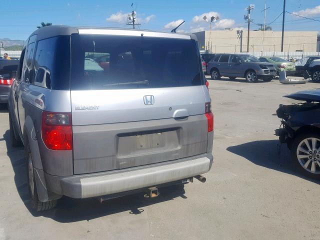 5J6YH286X4L033991 - 2004 HONDA ELEMENT EX SILVER photo 3