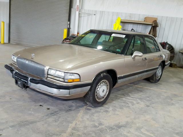 1G4CW53L0N1603378 - 1992 BUICK PARK AVENU GOLD photo 2