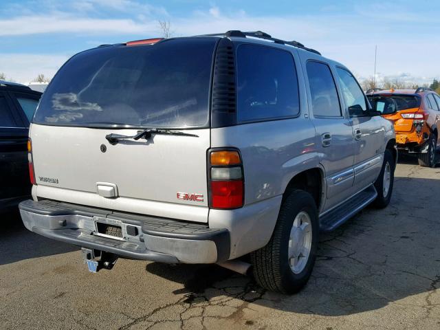 1GKEK13Z84J214772 - 2004 GMC YUKON SILVER photo 4