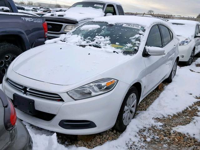 1C3CDFDH7FD369741 - 2015 DODGE DART SE AE WHITE photo 2