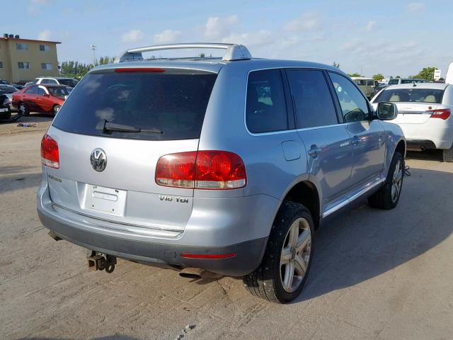 WVGPZ77L04D086479 - 2004 VOLKSWAGEN TOUAREG TD SILVER photo 4