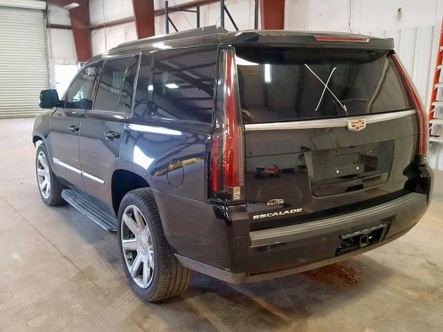 1GYS4MKJ6FR559576 - 2015 CADILLAC ESCALADE L BLACK photo 3