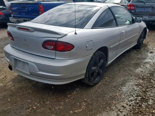 1G1JH12T727149955 - 2002 CHEVROLET CAVALIER Z SILVER photo 4