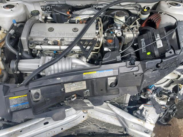 1G1JH12T727149955 - 2002 CHEVROLET CAVALIER Z SILVER photo 7