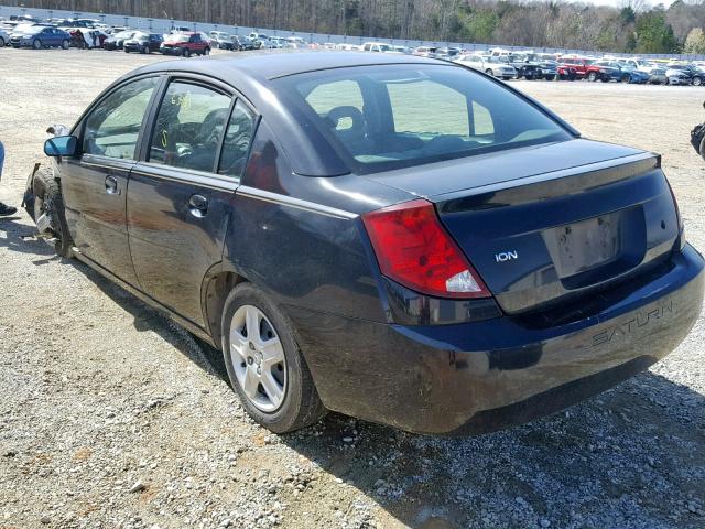 1G8AJ55F66Z135994 - 2006 SATURN ION LEVEL BLACK photo 3
