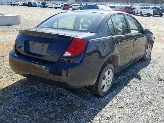 1G8AJ55F66Z135994 - 2006 SATURN ION LEVEL BLACK photo 4