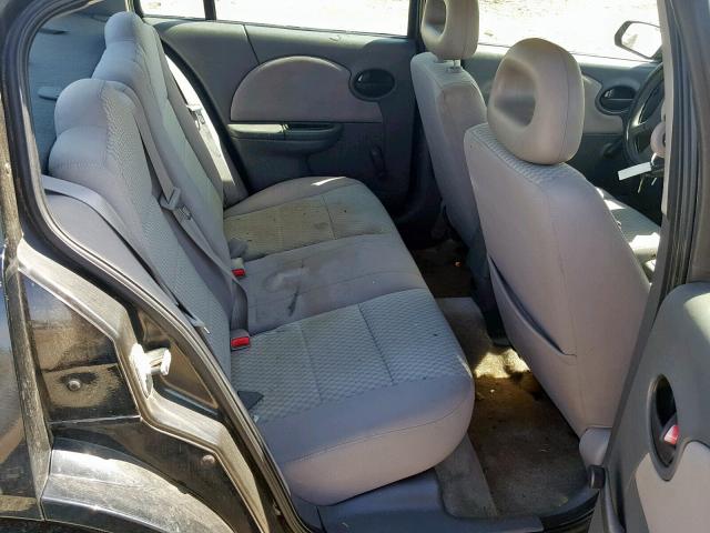 1G8AJ55F66Z135994 - 2006 SATURN ION LEVEL BLACK photo 6
