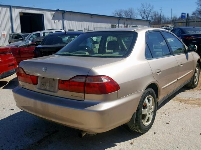 1HGCG5679YA116119 - 2000 HONDA ACCORD GOLD photo 4