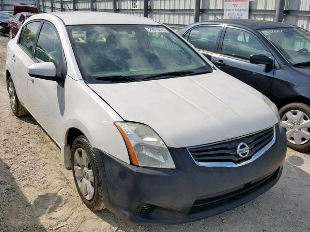 3N1AB6AP3CL694285 - 2012 NISSAN SENTRA 2.0 WHITE photo 1