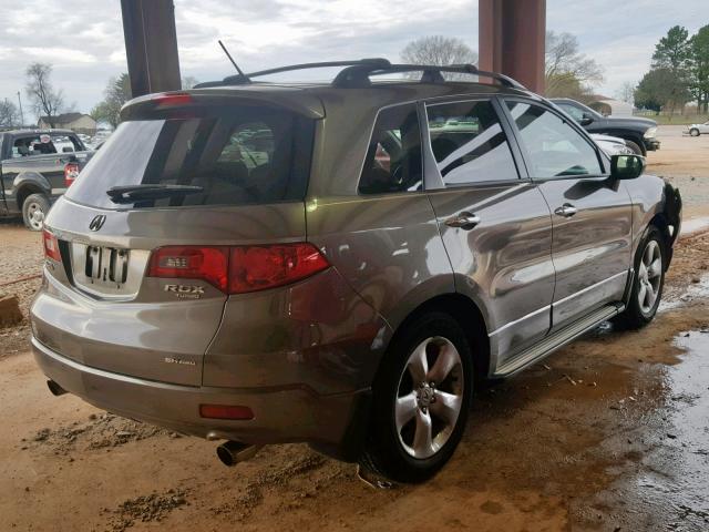 5J8TB18517A006330 - 2007 ACURA RDX TECHNO BROWN photo 4